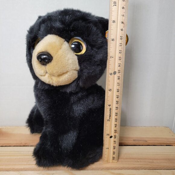 RETIRED TY Beanie Wild Wild Best 9" Plush Black Bear "Midnight" - Picture 9 of 9